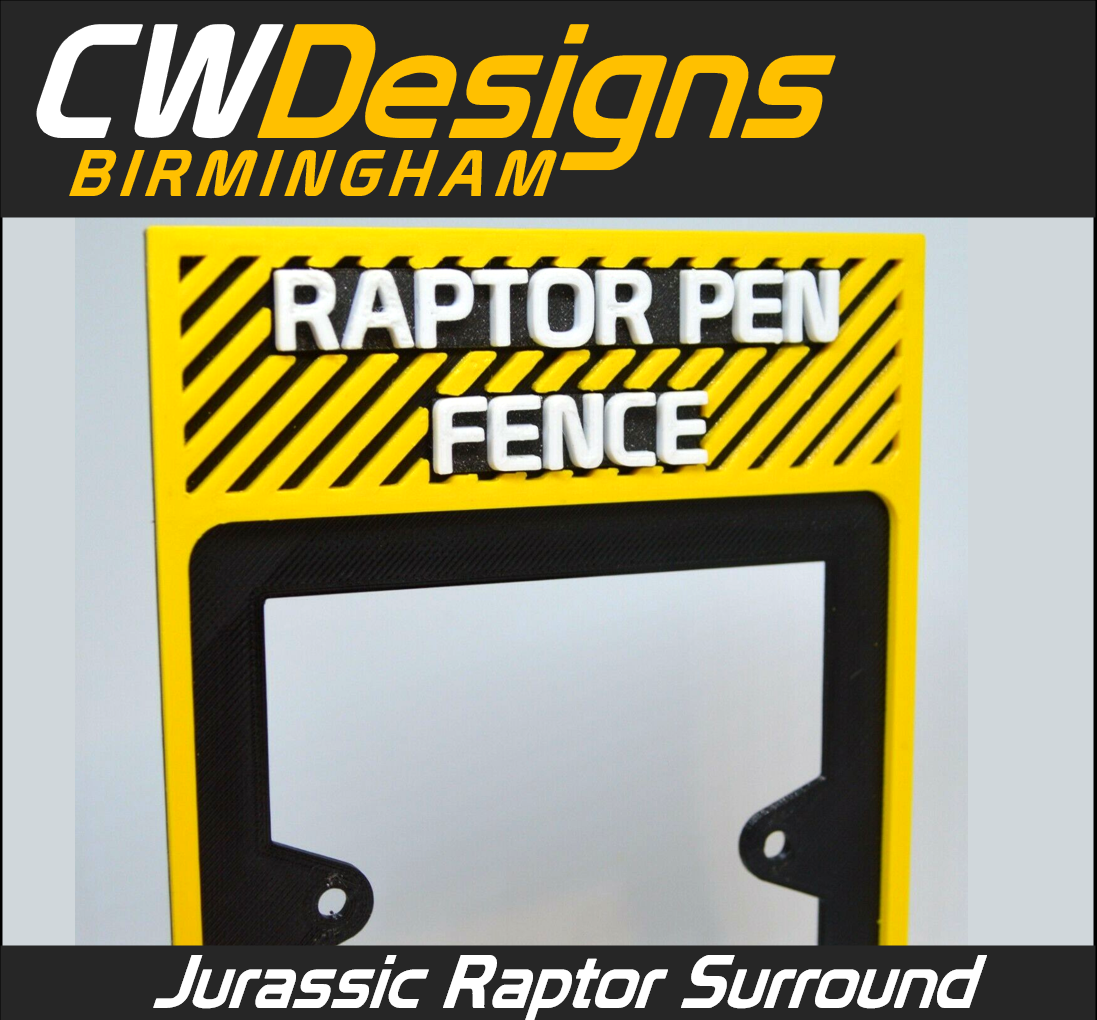 Jurassic Raptor Light Switch Surround