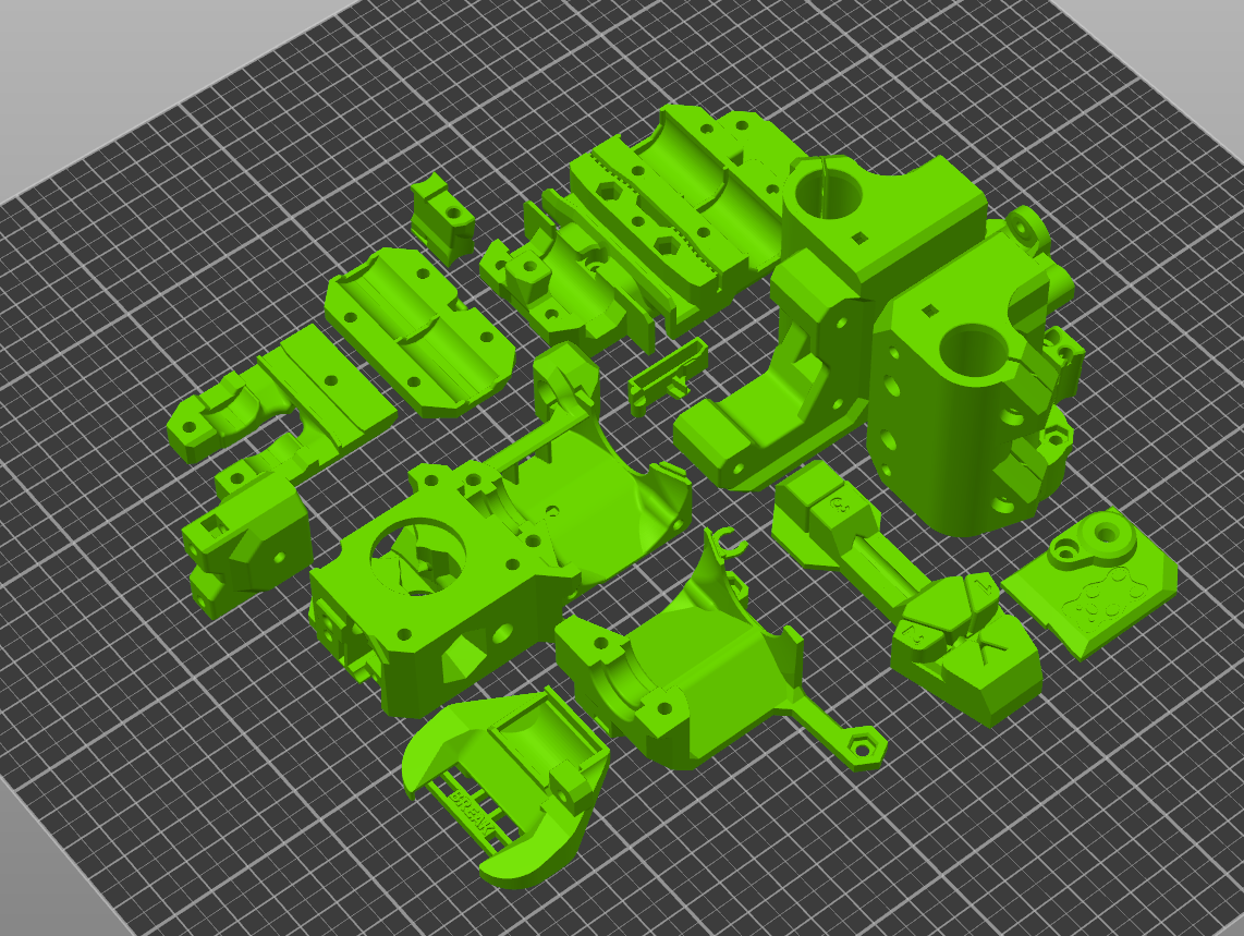 Prusa BEAR 2.1 Upgrade - Printed Parts