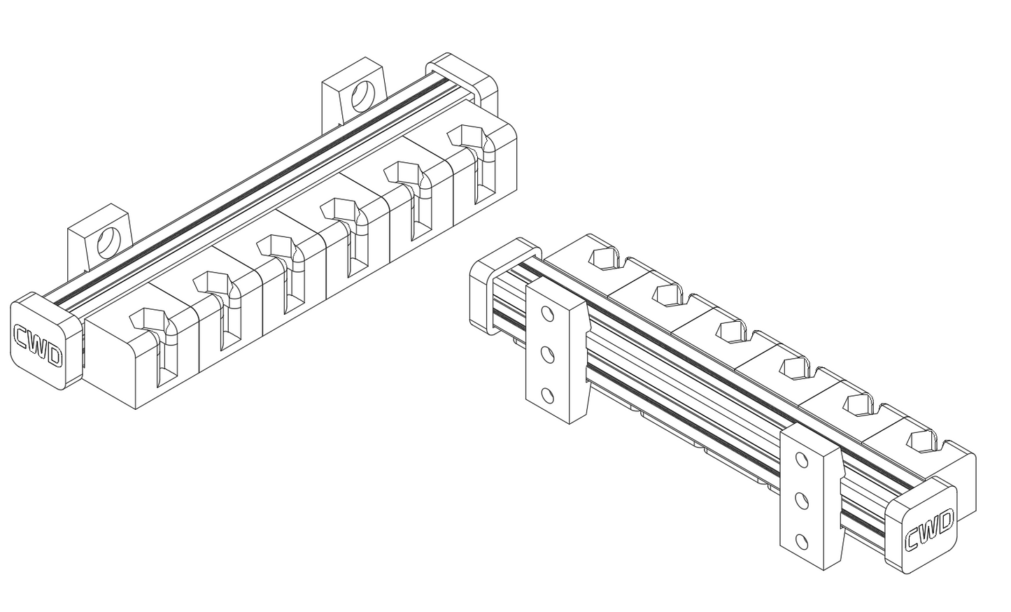 Driver Holder for WERA Tools Wall Mount