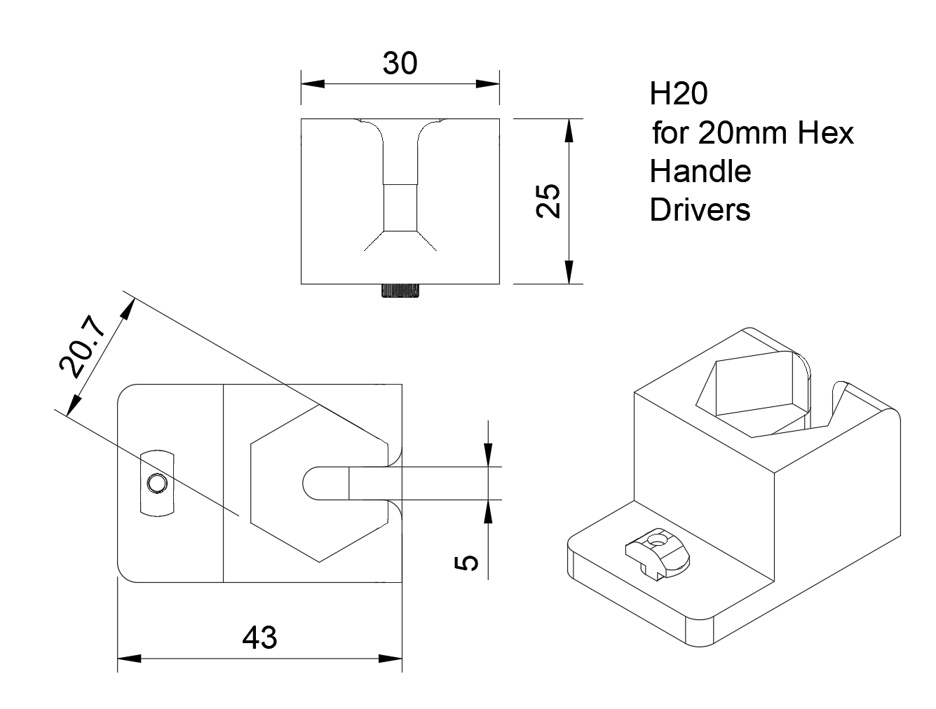 Modular Screwdriver Tool Holder